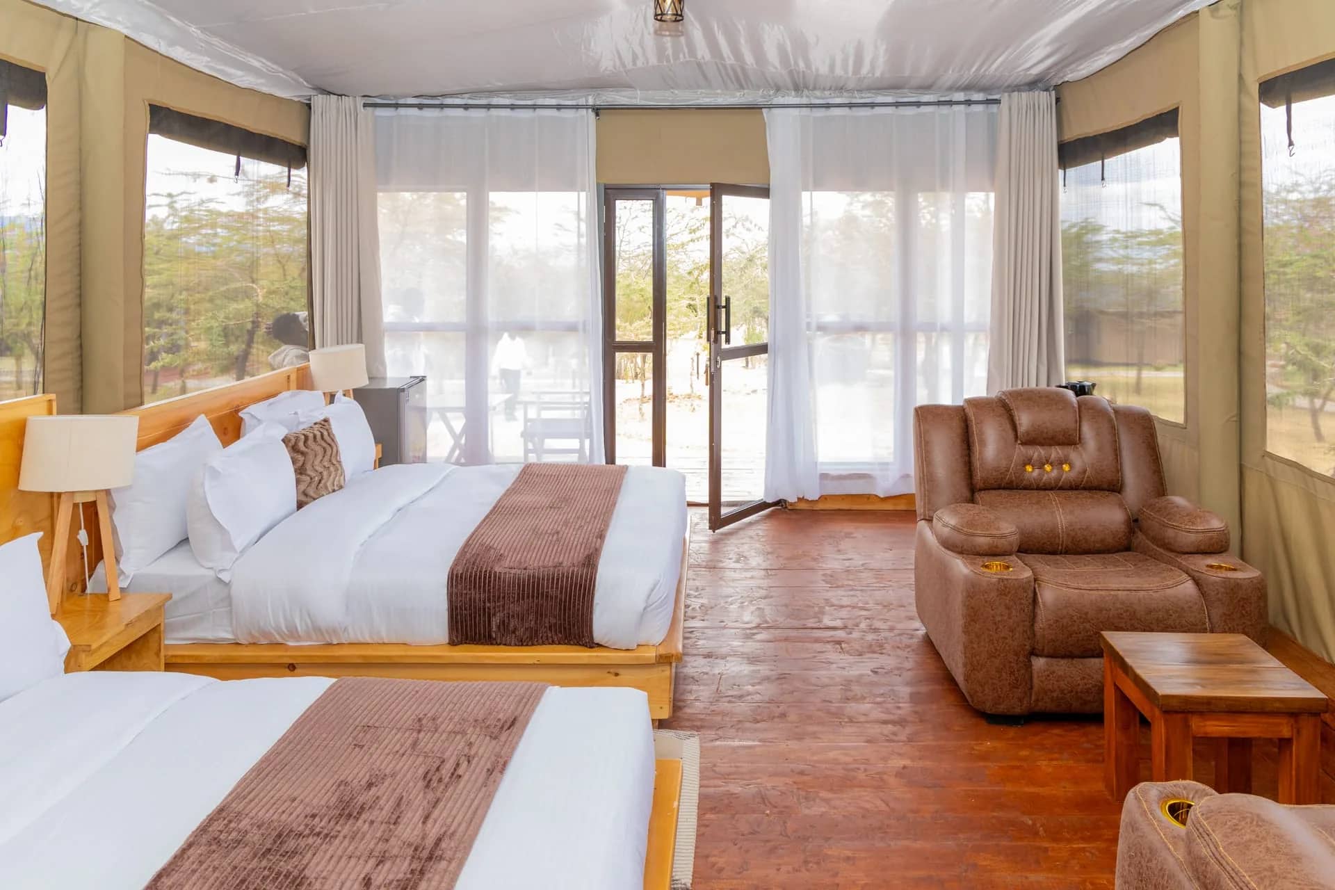 Luxury tent living at Oltukai Mara Camp