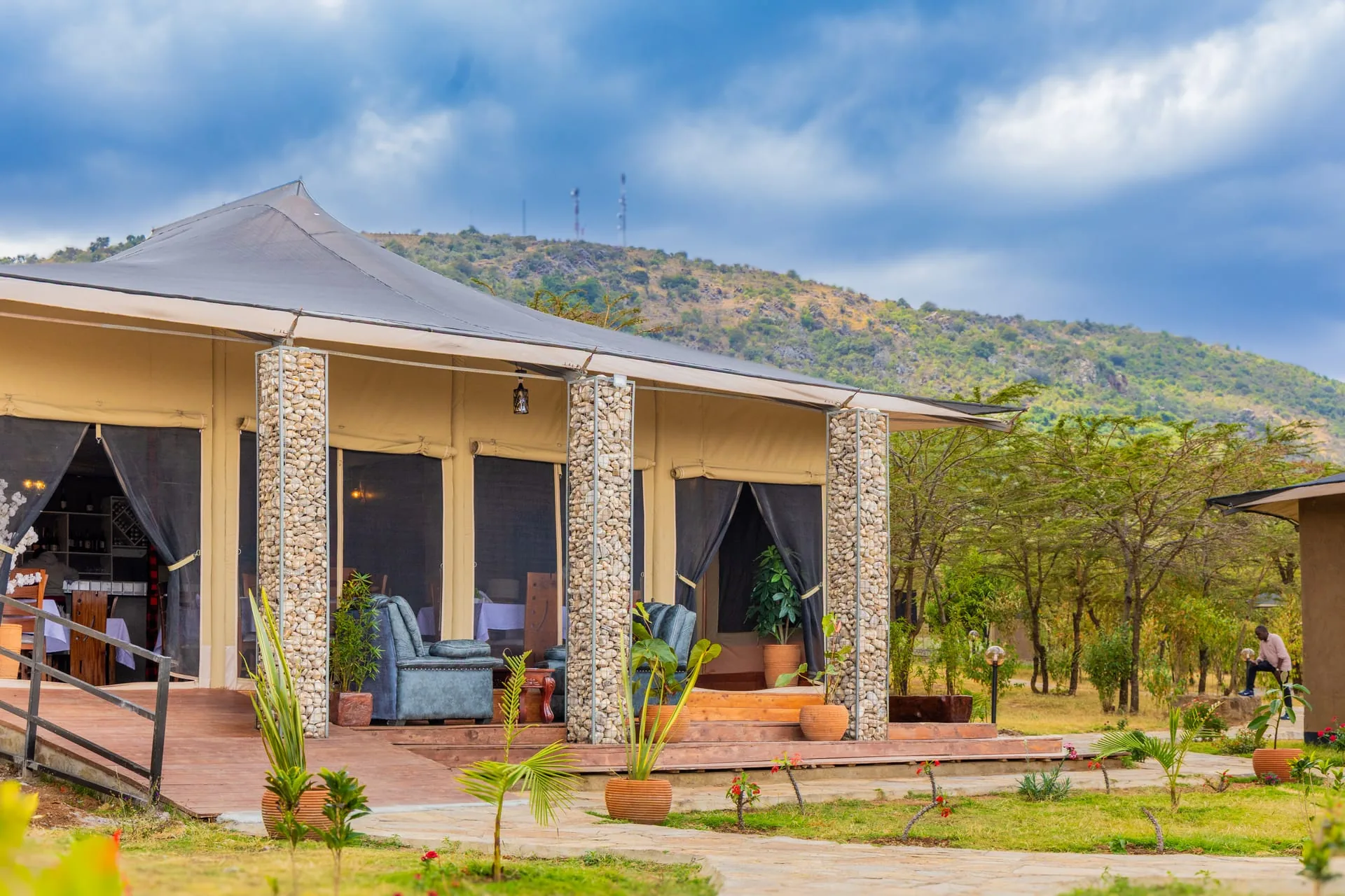 Morning light over Oltukai Mara Camp