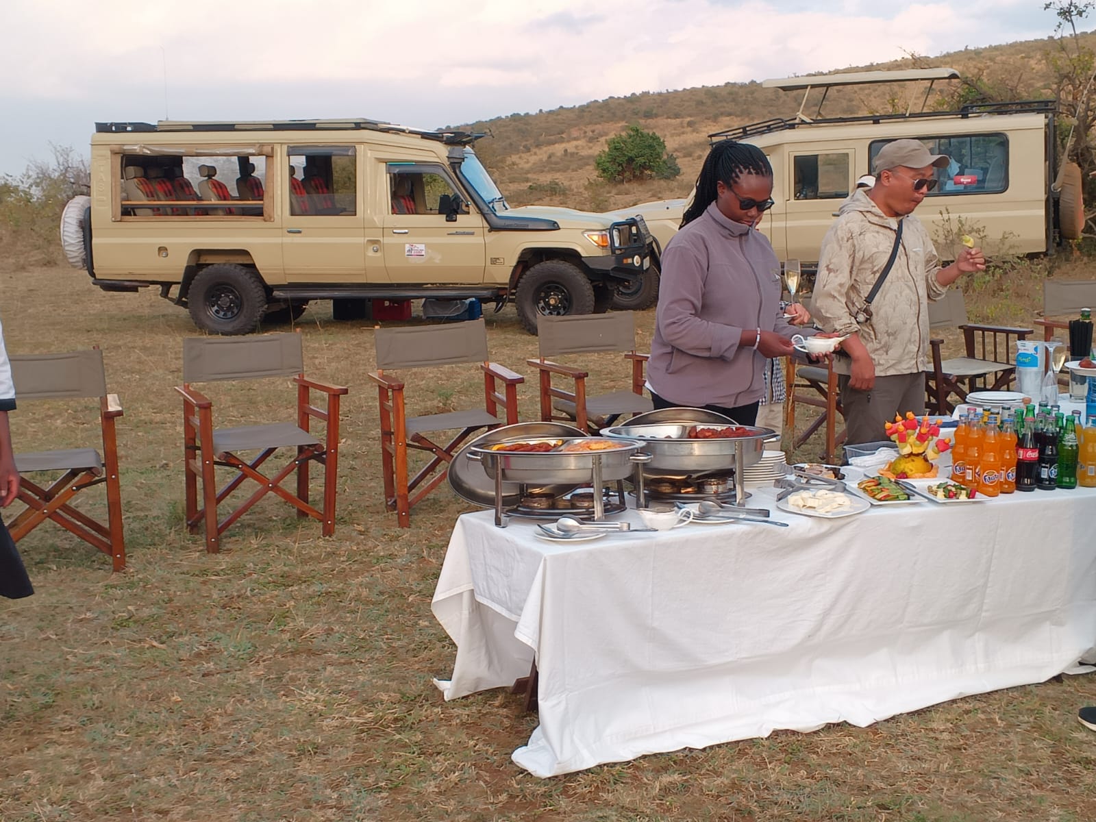 Dining. Oltukai Mara Camp