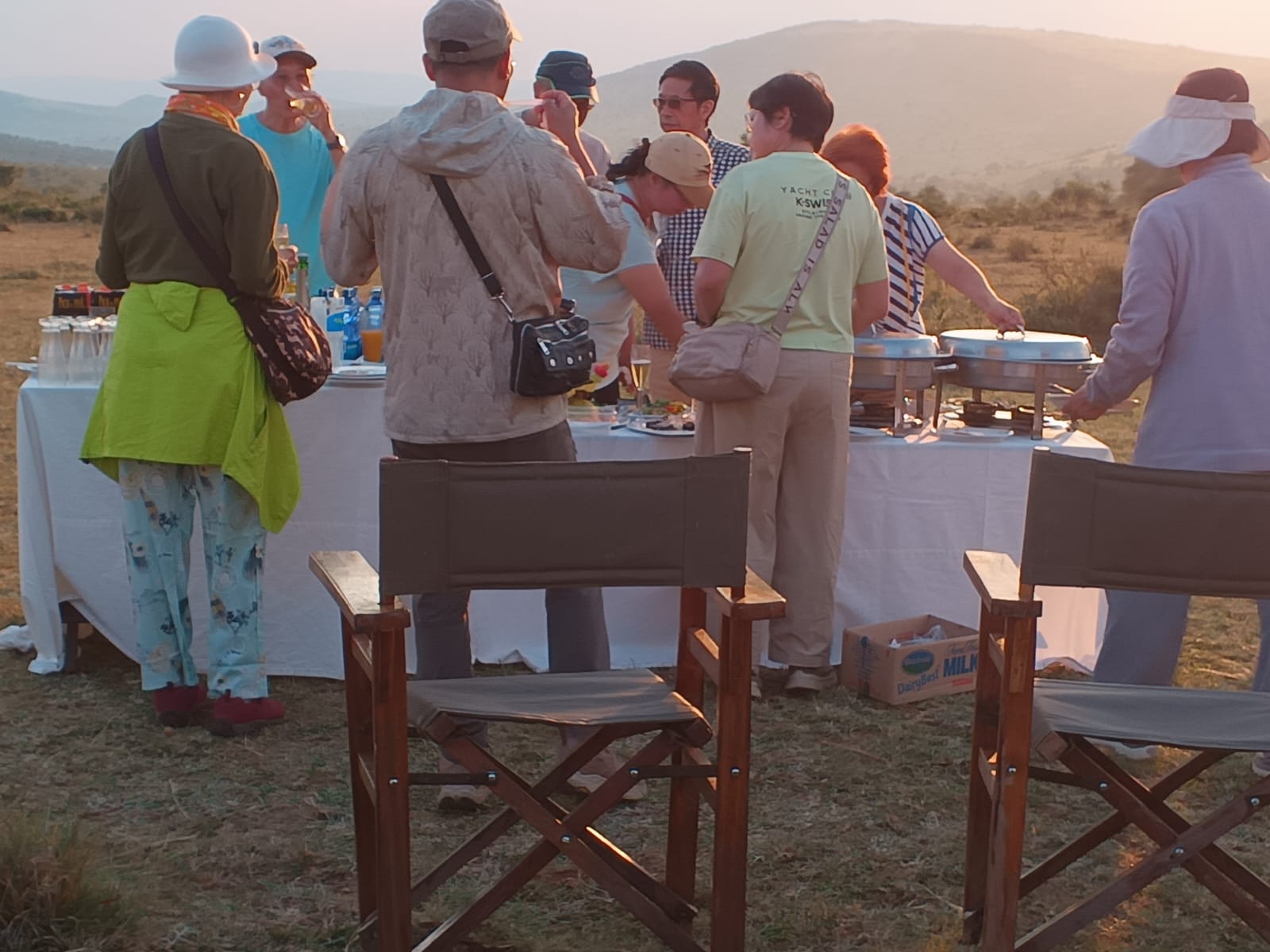 Dining. Oltukai Mara Camp