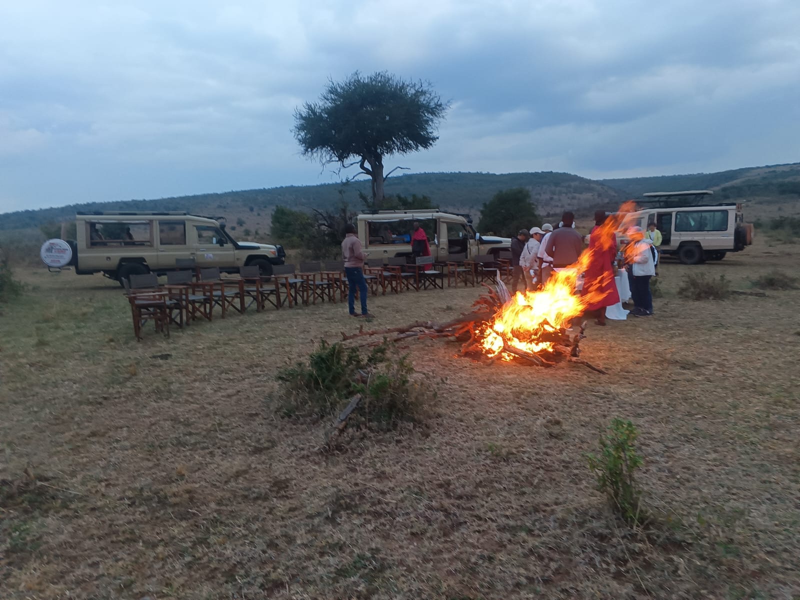 Campfire Experience at Oltukai Mara Camp, Maasai Mara